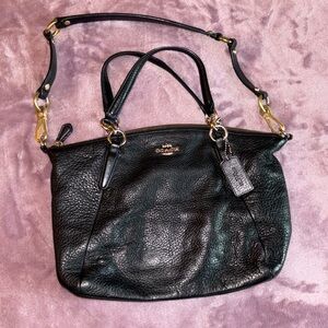 Coach leather purse small